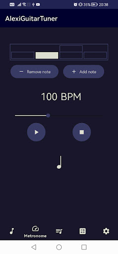 Alexi Guitar Tuner Screen 3