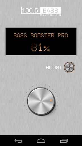 BASS Booster Pro Screen 2