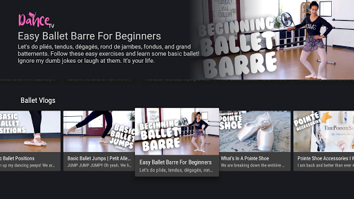 Android application Dance TV 101 screenshort