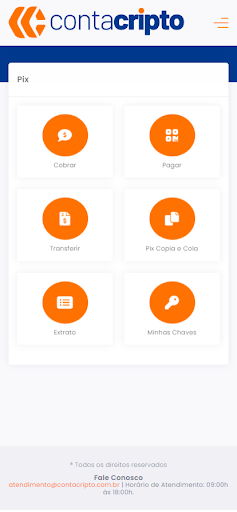 ContaCripto Screen 3