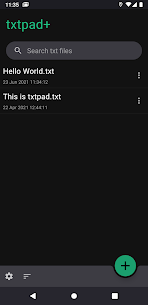 txtpad+ — Create txt files 3.2.3 2