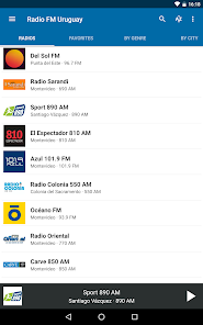 Captura de Pantalla 8 Radio FM Uruguay android