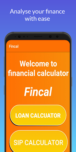 Android application Fincal - financial calculator screenshort