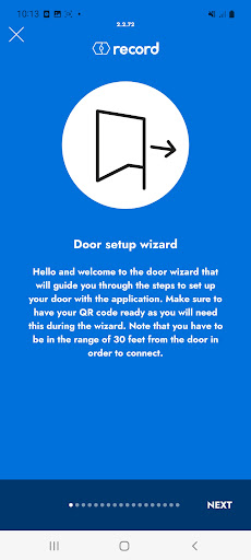 Record Swing Door Manager