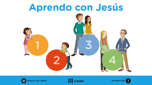 Android application Aprendo con Jesús screenshort
