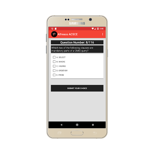 Alfresco Practice Test