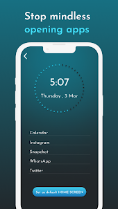 Minimal Phone- App Time limit