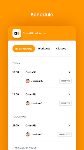 CrossFit Union Screen 3