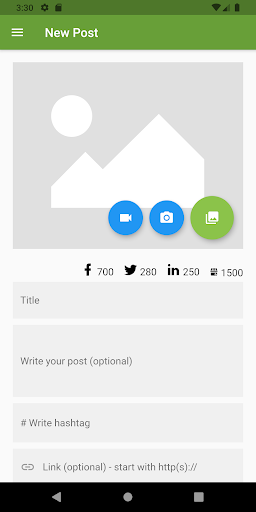 Social Media Scheduler App