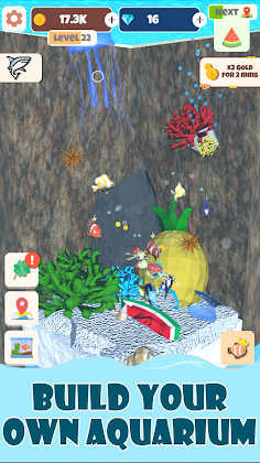Idle Aquarium 3D - Screenshot 3