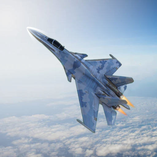 FlyVRX Fighter Jet  TV Logo