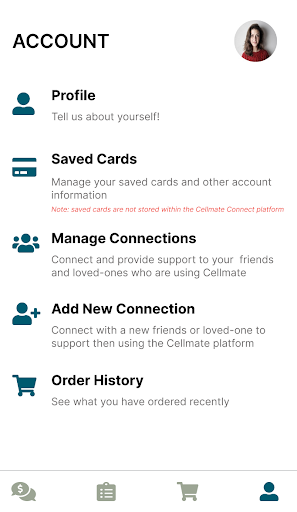 Android application Cellmate screenshort