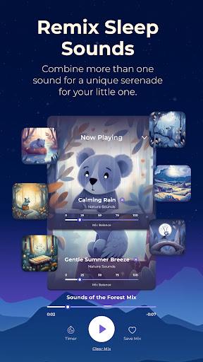 Screenshot of Celestia: Baby Sleep Sounds