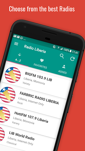 Android application Liberia Radio Stations screenshort