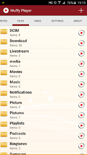 Wuffy Media Player Screenshot