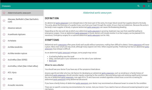 Diseases Dictionary & Treatments Offline 3.9 Screenshots 6