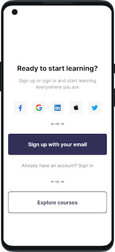 Android application AIEM screenshort