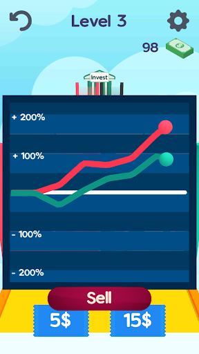 Android application Merge N Invest! -3D money rush screenshort
