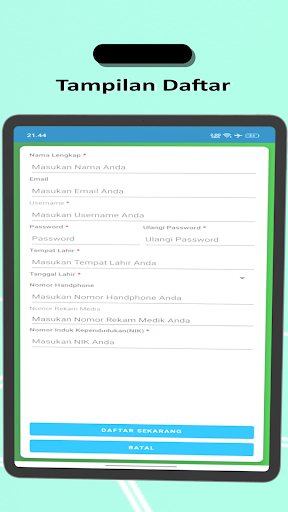 ePuskesmas Kota Dalam Screenshot
