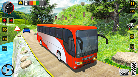 Drive Hill Coach Bus Simulator : Bus Game 2019