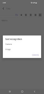 OCR Note - Text Recognition
