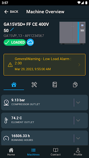 Atlas Copco SMARTLINK Screen 2