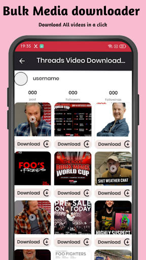 Threads Video Downloader Screen 2