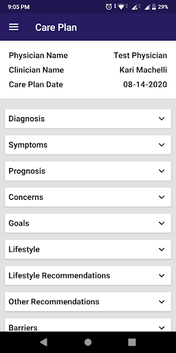 Wright Center Care Management Screen 3
