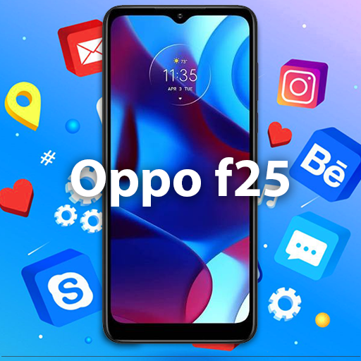 OPPO F25 Launcher & Theme 2023 logo