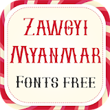 Zawgyi Myanmar Fonts Free icon