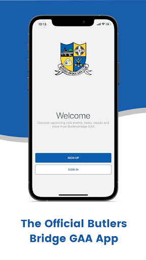 Android application Butlersbridge GAA screenshort