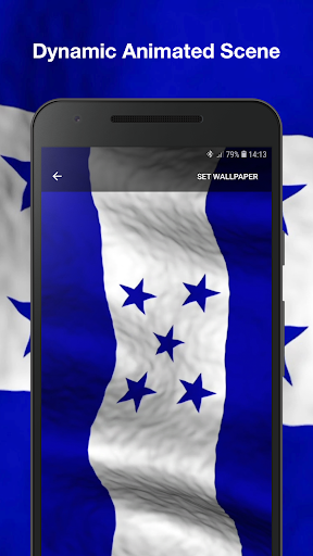 3d Honduras Flag Wallpaper Pro Screen 2