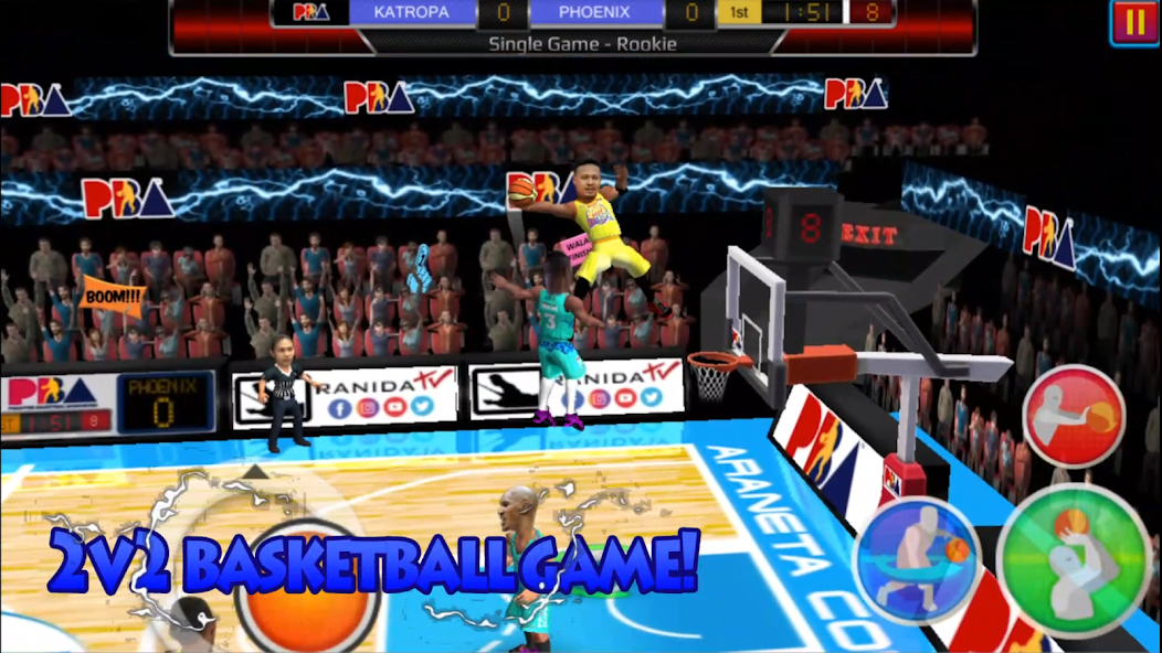 Basketball Slam Баскетбол 2.897 APK + Мод (Unlimited money) за Android