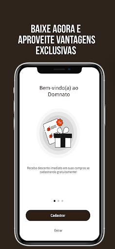 Android application DomNato screenshort