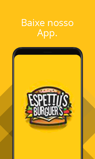 Android application Espetus Burgers screenshort