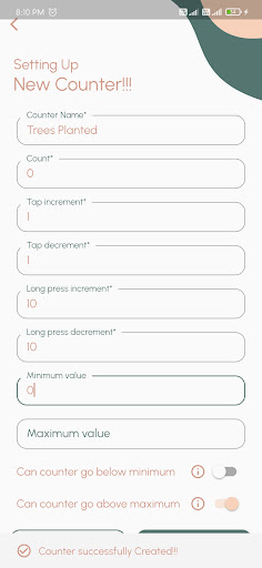 Multi Counter: A Tally Counter Screen 3