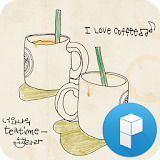 Time to Coffee Launcher Theme icon