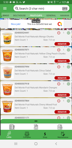 Grocer-E-Buddy Screen 2