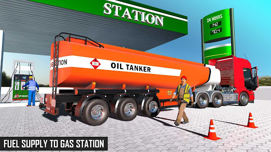 Offroad Oil Tanker Truck Games 3.5 APK screenshots 11