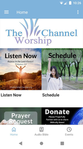 Android application The Worship Channel screenshort