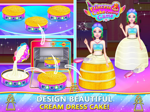 Princess Cake Cooking Games Screenshot 2 - AppWisp.com