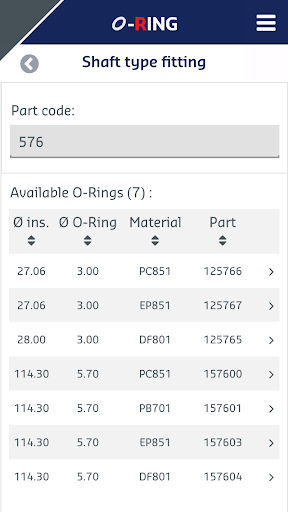 O-Ring Screen 3
