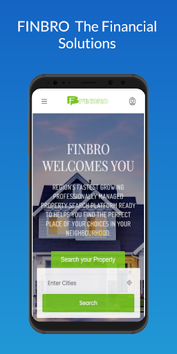 Android application Finbro screenshort