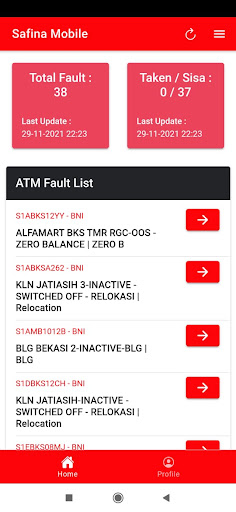 Safina Mobile Screen 2