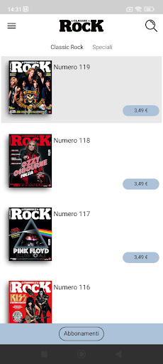 Classic Rock Screen 2