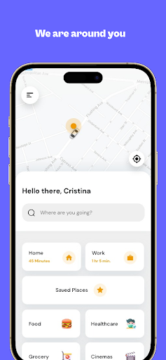 Android application RIDE screenshort