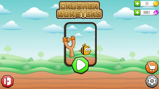 Angry Crusher Monsters