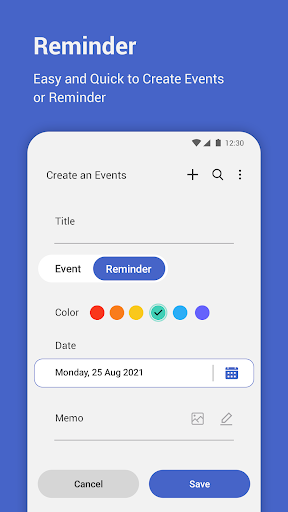 Reminder: To-Do List & Planner Screen 2