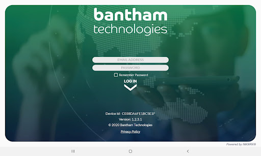 Android application Bantham Tablet Forms screenshort