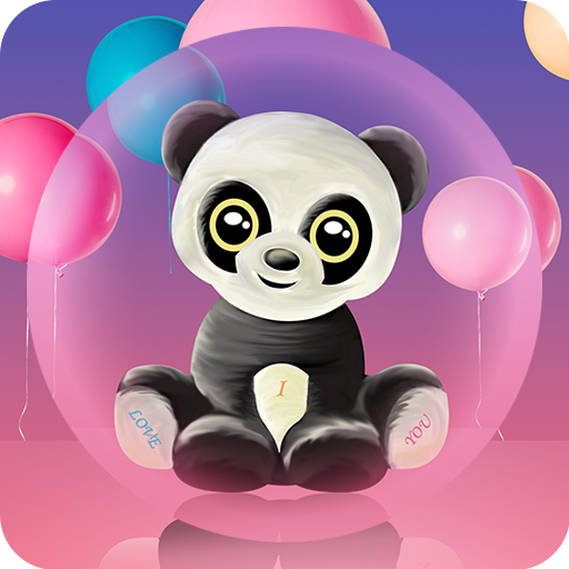 Valentine's Panda Theme  Icon